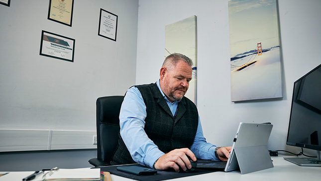 Three Analyst portal dashboard preview