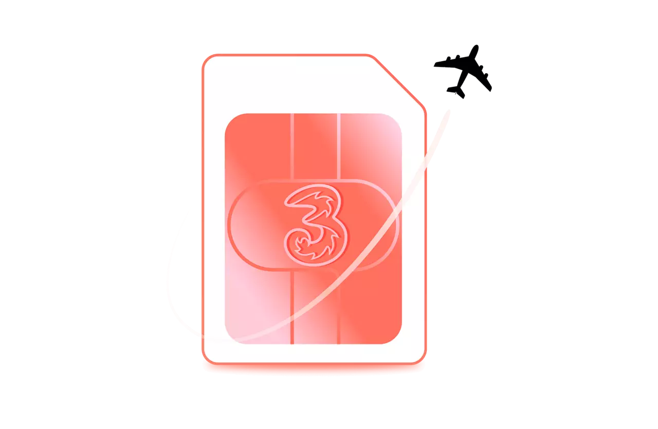 Three Business Boundless multi-line SIM plan with unlimited data and flexible roaming options.