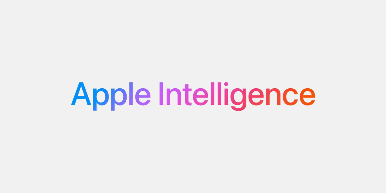 Apple Intelligence blog