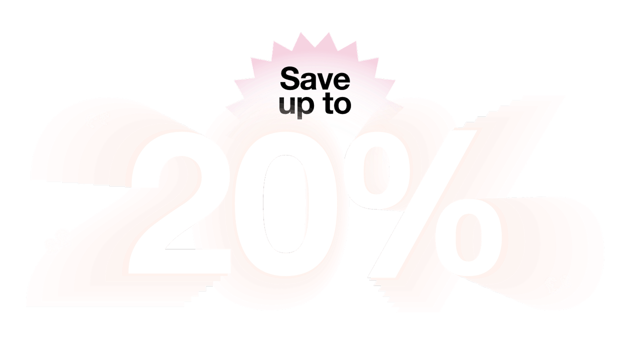 Save up to 20% with Three Business