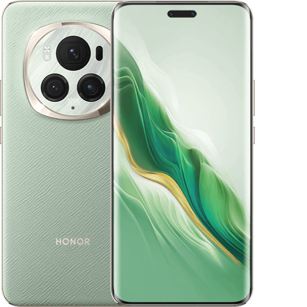 2 iPhone 14 Pros in deep purple, shown front and back