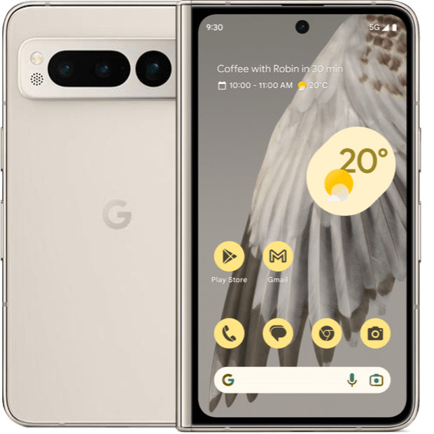 Google Pixel Fold image linking through to product page
