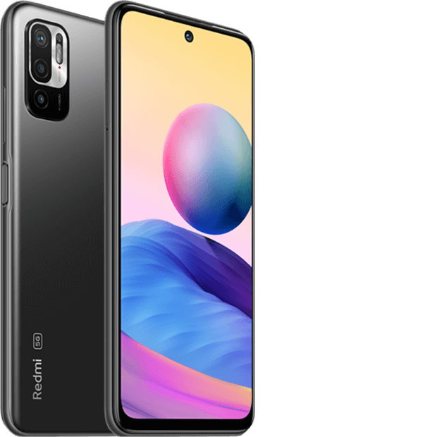 2 Xiaomi Redmi Note 10 5G front and back