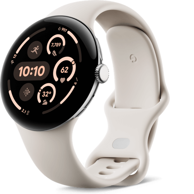 Google Pixel Watch 3 45 millimetre in White