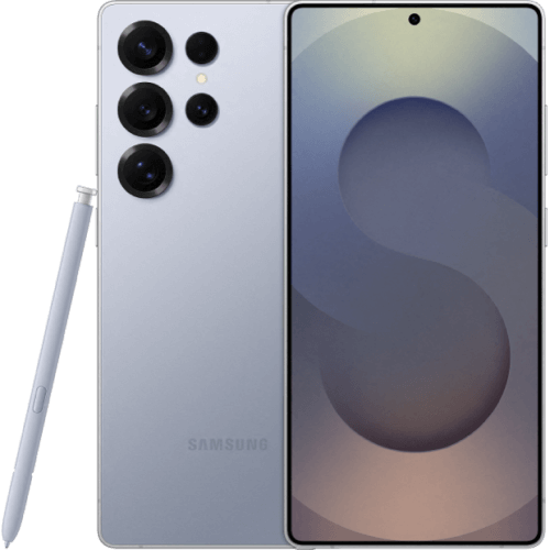 Samsung S25 Ultra in Titanium Silver Blue