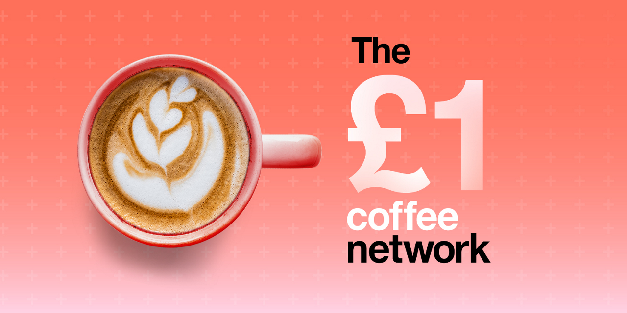 2 for £1 this Brew Monday. Proud Partner of Samaritans.