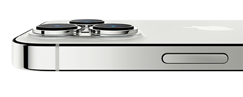 iPhone 13 silver side view