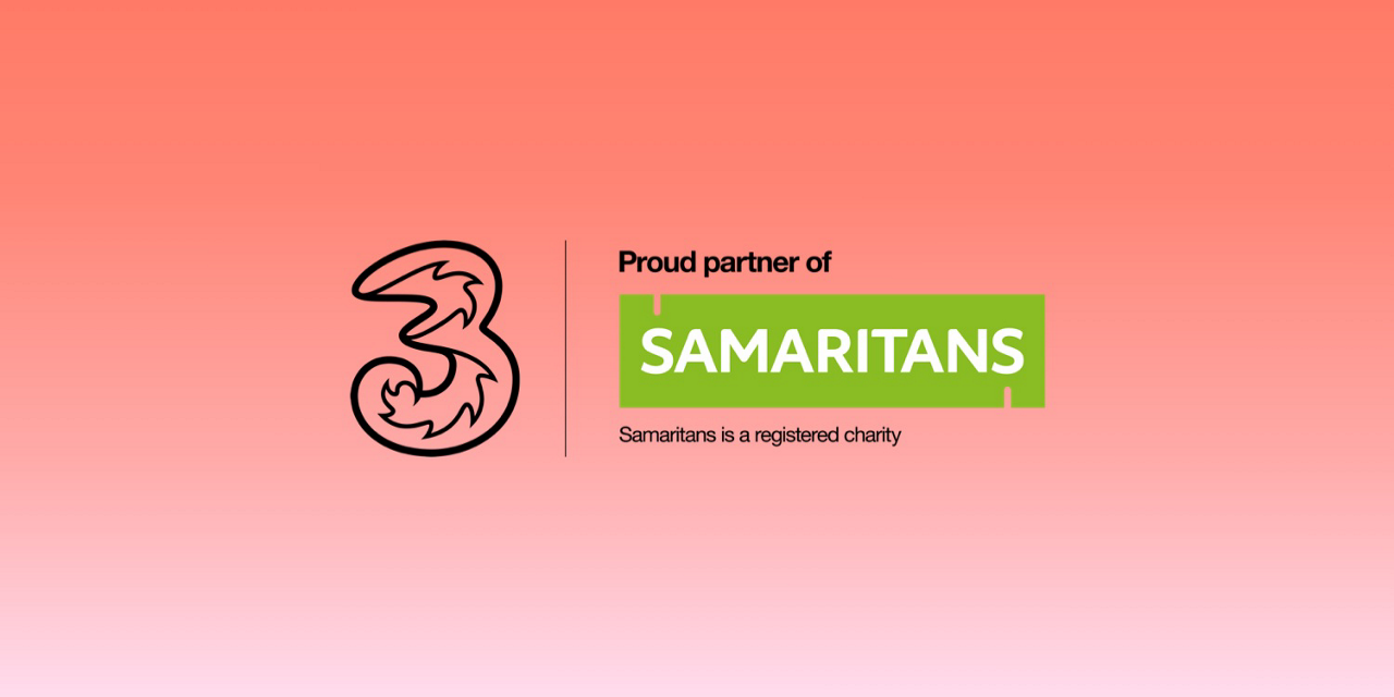Proud partner of Samaritans. Samaritans is a registered charity
